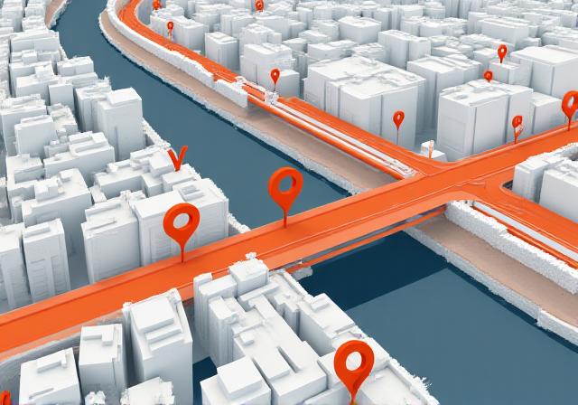 Mappa della zona di Via del Porto Fluviale e Sentiero Montemartini a Roma